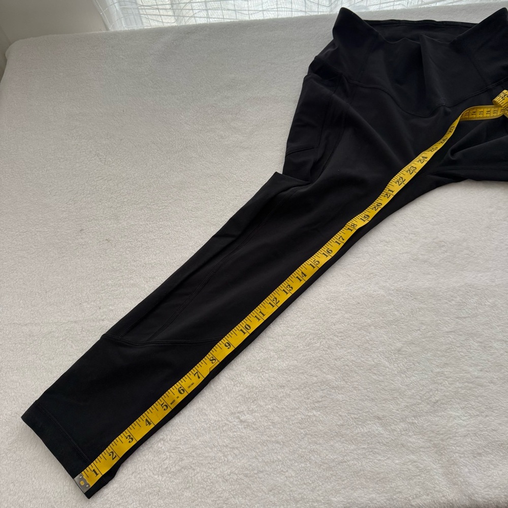 Lululemon All The Right Places Crop II Leggings *23" Size 8 in Black Activewear - Picture 13 of 13